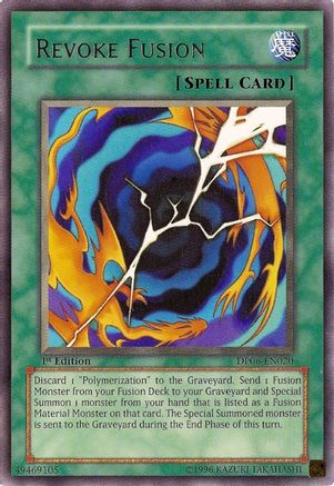 Revoke Fusion (DP06-EN020) - Duelist Pack 6: Jaden Yuki 3 1st Edition Duelist Pack 6: Jaden Yuki 3 Yugioh Single  Squirtle Squad Card Shop.