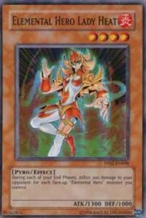 Elemental Hero Lady Heat (PP02-EN008) - Premium Pack 2 Unlimited Premium Pack 2 Yugioh Single  Squirtle Squad Card Shop.