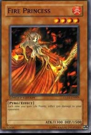 Fire Princess (GLD1-EN005) - Gold Series 2008 Limited Gold Series 2008 Yugioh Single  Squirtle Squad Card Shop.