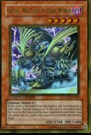 Goldd, Wu-Lord of Dark World (GLD1-EN024) - Gold Series 2008 Limited Gold Series 2008 Yugioh Single  Squirtle Squad Card Shop.