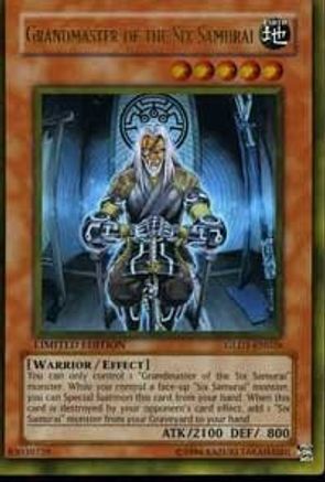 Grandmaster of the Six Samurai (GLD1-EN026) - Gold Series 2008 Limited Gold Series 2008 Yugioh Single  Squirtle Squad Card Shop.