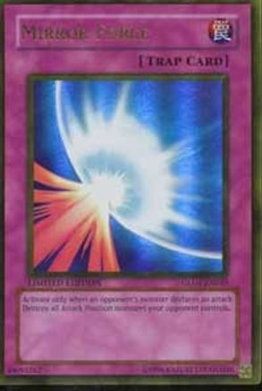Mirror Force (GLD1-EN039) - Gold Series 2008 Limited Gold Series 2008 Yugioh Single  Squirtle Squad Card Shop.