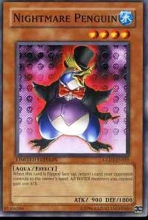 Nightmare Penguin (GLD1-EN021) - Gold Series 2008 Limited Gold Series 2008 Yugioh Single  Squirtle Squad Card Shop.