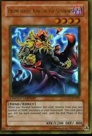 Prometheus, King of the Shadows (GLD1-EN027) - Gold Series 2008 Limited Gold Series 2008 Yugioh Single  Squirtle Squad Card Shop.