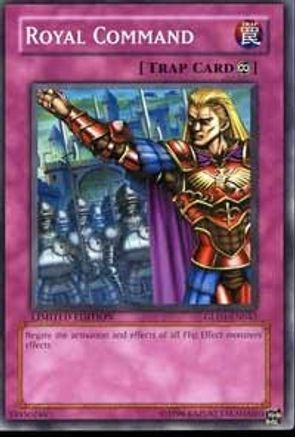 Royal Command (GLD1-EN042) - Gold Series 2008 Limited Gold Series 2008 Yugioh Single  Squirtle Squad Card Shop.
