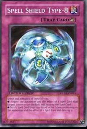 Spell Shield Type-8 (GLD1-EN045) - Gold Series 2008 Limited Gold Series 2008 Yugioh Single  Squirtle Squad Card Shop.