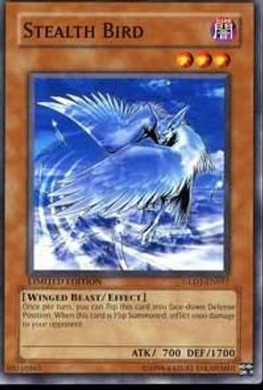 Stealth Bird (GLD1-EN017) - Gold Series 2008 Limited Gold Series 2008 Yugioh Single  Squirtle Squad Card Shop.
