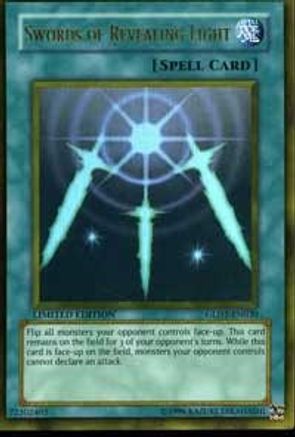 Swords of Revealing Light (GLD1-EN030) - Gold Series 2008 Limited Gold Series 2008 Yugioh Single  Squirtle Squad Card Shop.