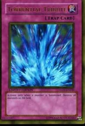 Torrential Tribute (GLD1-EN040) - Gold Series 2008 Limited Gold Series 2008 Yugioh Single  Squirtle Squad Card Shop.