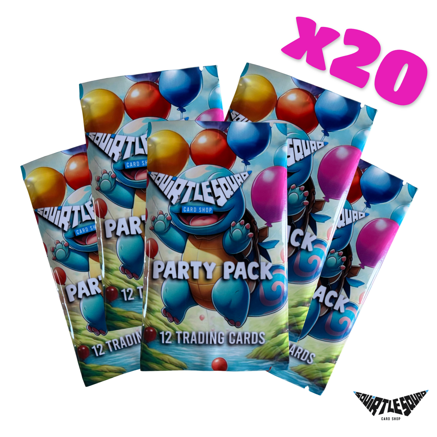 POKEMON - CUSTOM PARTY BOOSTER PACK X20