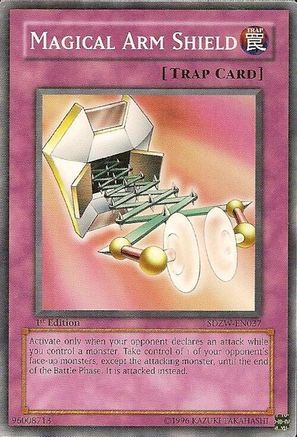 Magical Arm Shield (SDZW-EN037) - Structure Deck: Zombie World 1st Edition Structure Deck: Zombie World Yugioh Single  Squirtle Squad Card Shop.