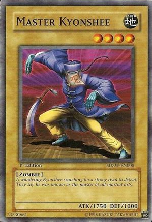 Master Kyonshee (SDZW-EN008) - Structure Deck: Zombie World 1st Edition Structure Deck: Zombie World Yugioh Single  Squirtle Squad Card Shop.
