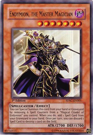 Endymion, The Master Magician (SDSC-EN001) - Structure Deck: Spellcaster's Command Unlimited Structure Deck: Spellcaster's Command Yugioh Single  Squirtle Squad Card Shop.