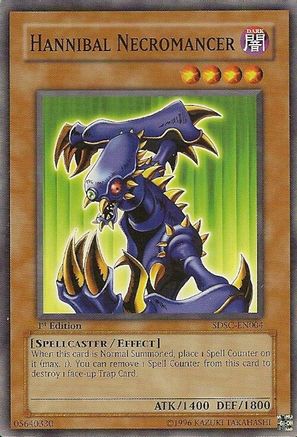Hannibal Necromancer (SDSC-EN004) - Structure Deck: Spellcaster's Command 1st Edition Structure Deck: Spellcaster's Command Yugioh Single  Squirtle Squad Card Shop.