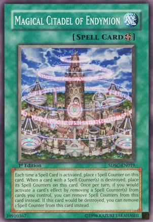 Magical Citadel of Endymion (SDSC-EN019) - Structure Deck: Spellcaster's Command 1st Edition Structure Deck: Spellcaster's Command Yugioh Single  Squirtle Squad Card Shop.