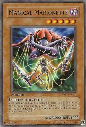 Magical Marionette (SDSC-EN010) - Structure Deck: Spellcaster's Command Unlimited Structure Deck: Spellcaster's Command Yugioh Single  Squirtle Squad Card Shop.