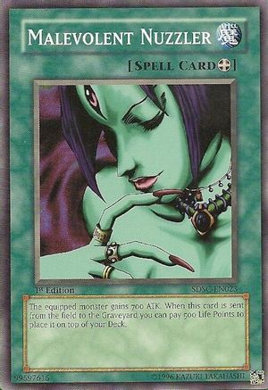 Malevolent Nuzzler (SDSC-EN023) - Structure Deck: Spellcaster's Command 1st Edition Structure Deck: Spellcaster's Command Yugioh Single  Squirtle Squad Card Shop.