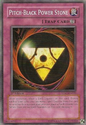 Pitch-Black Power Stone (SDSC-EN036) - Structure Deck: Spellcaster's Command 1st Edition Structure Deck: Spellcaster's Command Yugioh Single  Squirtle Squad Card Shop.