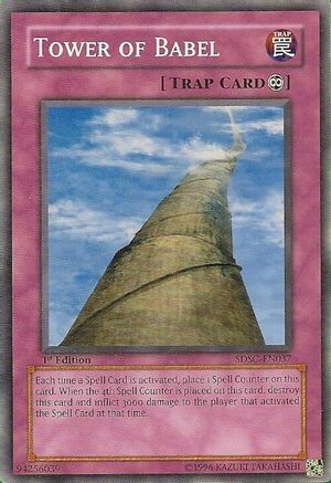 Tower of Babel (SDSC-EN037) - Structure Deck: Spellcaster's Command 1st Edition Structure Deck: Spellcaster's Command Yugioh Single  Squirtle Squad Card Shop.