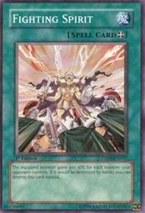 Fighting Spirit (DP08-EN017) - Duelist Pack 8: Yusei Fudo 1st Edition Duelist Pack 8: Yusei Fudo Yugioh Single  Squirtle Squad Card Shop.