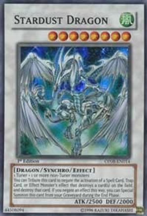 Stardust Dragon (DP08-EN014) - Duelist Pack 8: Yusei Fudo Unlimited Duelist Pack 8: Yusei Fudo Yugioh Single  Squirtle Squad Card Shop.