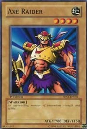 Axe Raider (5DS1-EN003) - 5D's 2008 Starter Deck 1st Edition 5D's 2008 Starter Deck Yugioh Single  Squirtle Squad Card Shop.