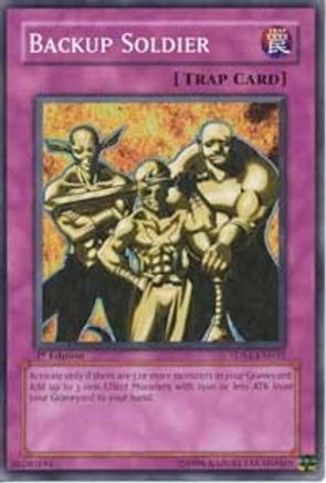 Backup Soldier (5DS1-EN035) - 5D's 2008 Starter Deck Unlimited 5D's 2008 Starter Deck Yugioh Single  Squirtle Squad Card Shop.
