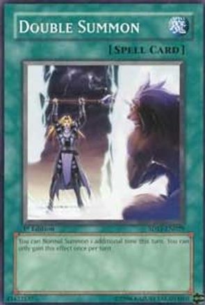 Double Summon (5DS1-EN029) - 5D's 2008 Starter Deck Unlimited 5D's 2008 Starter Deck Yugioh Single  Squirtle Squad Card Shop.