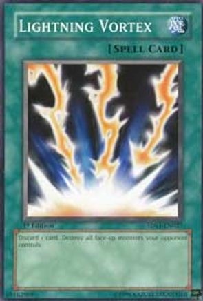 Lightning Vortex (5DS1-EN027) - 5D's 2008 Starter Deck Unlimited 5D's 2008 Starter Deck Yugioh Single  Squirtle Squad Card Shop.