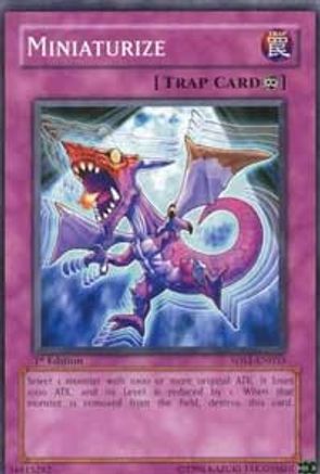 Miniaturize (5DS1-EN033) - 5D's 2008 Starter Deck Unlimited 5D's 2008 Starter Deck Yugioh Single  Squirtle Squad Card Shop.