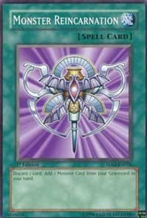 Monster Reincarnation (5DS1-EN026) - 5D's 2008 Starter Deck Unlimited 5D's 2008 Starter Deck Yugioh Single  Squirtle Squad Card Shop.