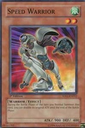 Speed Warrior (5DS1-EN012) - 5D's 2008 Starter Deck Unlimited 5D's 2008 Starter Deck Yugioh Single  Squirtle Squad Card Shop.