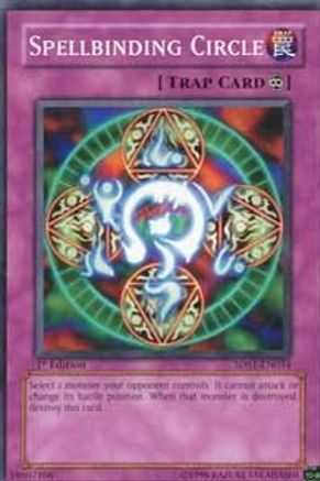 Spellbinding Circle (5DS1-EN034) - 5D's 2008 Starter Deck 1st Edition 5D's 2008 Starter Deck Yugioh Single  Squirtle Squad Card Shop.