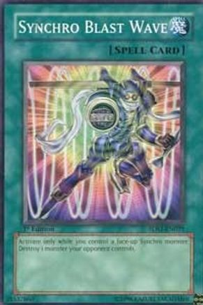 Synchro Blast Wave (5DS1-EN021) - 5D's 2008 Starter Deck 1st Edition 5D's 2008 Starter Deck Yugioh Single  Squirtle Squad Card Shop.