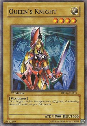 Queen's Knight (DPYG-EN003) - Duelist Pack: Yugi 1st Edition Duelist Pack: Yugi Yugioh Single  Squirtle Squad Card Shop.
