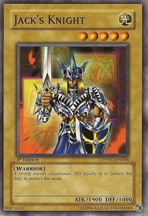 Jack's Knight (DPYG-EN004) - Duelist Pack: Yugi Unlimited Duelist Pack: Yugi Yugioh Single  Squirtle Squad Card Shop.