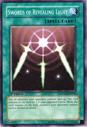 Swords of Revealing Light (DPYG-EN018) - Duelist Pack: Yugi Unlimited Duelist Pack: Yugi Yugioh Single  Squirtle Squad Card Shop.