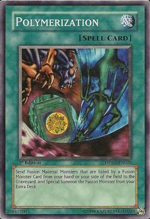 Polymerization (DPYG-EN020) - Duelist Pack: Yugi Unlimited Duelist Pack: Yugi Yugioh Single  Squirtle Squad Card Shop.