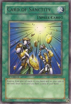 Card of Sanctity (DPYG-EN025) - Duelist Pack: Yugi 1st Edition Duelist Pack: Yugi Yugioh Single  Squirtle Squad Card Shop.