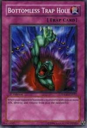Bottomless Trap Hole (SDDE-EN032) - Structure Deck: The Dark Emperor 1st Edition Structure Deck: The Dark Emperor Yugioh Single  Squirtle Squad Card Shop.