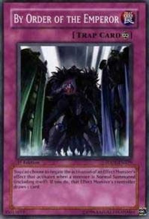 By Order of the Emperor (SDDE-EN029) - Structure Deck: The Dark Emperor 1st Edition Structure Deck: The Dark Emperor Yugioh Single  Squirtle Squad Card Shop.