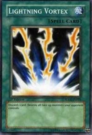 Lightning Vortex (SDDE-EN026) - Structure Deck: The Dark Emperor Unlimited Structure Deck: The Dark Emperor Yugioh Single  Squirtle Squad Card Shop.