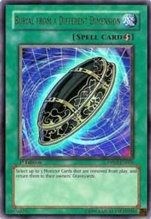Burial from a Different Dimension (CP08-EN010) - Champion Pack 8 Unlimited Champion Pack 8 Yugioh Single  Squirtle Squad Card Shop.