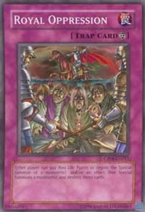 Royal Oppression (CP08-EN013) - Champion Pack 8 Unlimited Champion Pack 8 Yugioh Single  Squirtle Squad Card Shop.