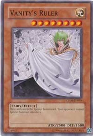 Vanity's Ruler (CP08-EN018) - Champion Pack 8 Unlimited Champion Pack 8 Yugioh Single  Squirtle Squad Card Shop.