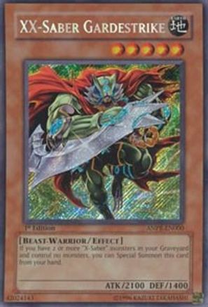 XX-Saber Gardestrike (ANPR-EN000) - Ancient Prophecy Unlimited Ancient Prophecy Yugioh Single  Squirtle Squad Card Shop.