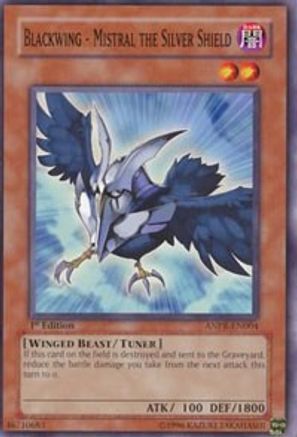 Blackwing - Mistral the Silver Shield (ANPR-EN004) - Ancient Prophecy Unlimited Ancient Prophecy Yugioh Single  Squirtle Squad Card Shop.