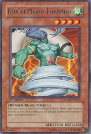 Koa'ki Meiru Tornado (ANPR-EN021) - Ancient Prophecy 1st Edition Ancient Prophecy Yugioh Single  Squirtle Squad Card Shop.