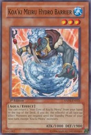 Koa'ki Meiru Hydro Barrier (ANPR-EN022) - Ancient Prophecy Unlimited Ancient Prophecy Yugioh Single  Squirtle Squad Card Shop.
