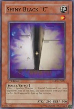Shiny Black "C" (ANPR-EN024) - Ancient Prophecy Unlimited Ancient Prophecy Yugioh Single  Squirtle Squad Card Shop.